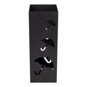 Parapluhouder STORM Staal Zwart 18x18x50cm Spinder Design-Opbergdozen en manden-Spinder
