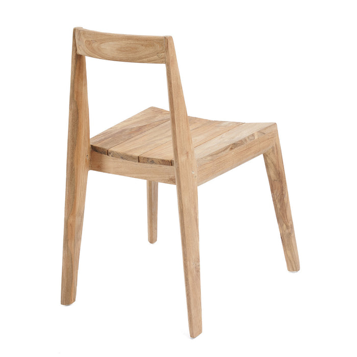 Paxi Eetkamerstoel - Naturel - Buiten-Eetkamerstoelen-Bazar Bizar