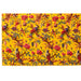 Plaid Birds/Flowers Cotton Velvet Yellow 180x1x130-Plaid-J-Line