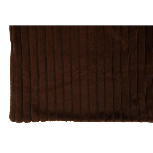 Plaid Bruin Polyester 130x180 cm Polyester 38809-Plaids-J-Line