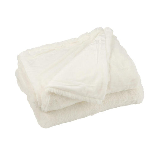 Plaid Cutie Polyester White 130x3x180-Plaids-J-Line