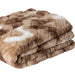 Plaid Geraldine Bruin 170x140 cm-Plaids-PTMD