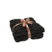 Plaid Grijs Polyester 140x154 cm-Plaids-J-Line
