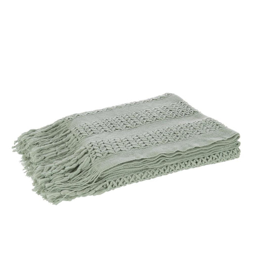 Plaid Groen Acrylic stof 130x160 cm-Plaids-J-Line