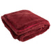 Plaid Rood Polyester 130x180 cm-Plaids-J-Line