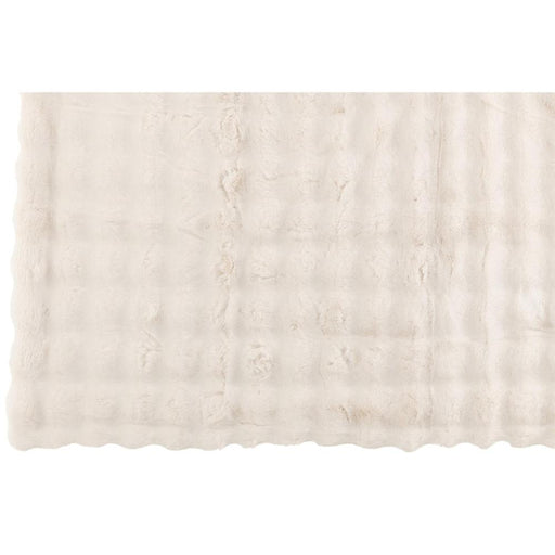 Plaid Wit Polyester 130x180 cm Polyester 46591-Plaids-J-Line