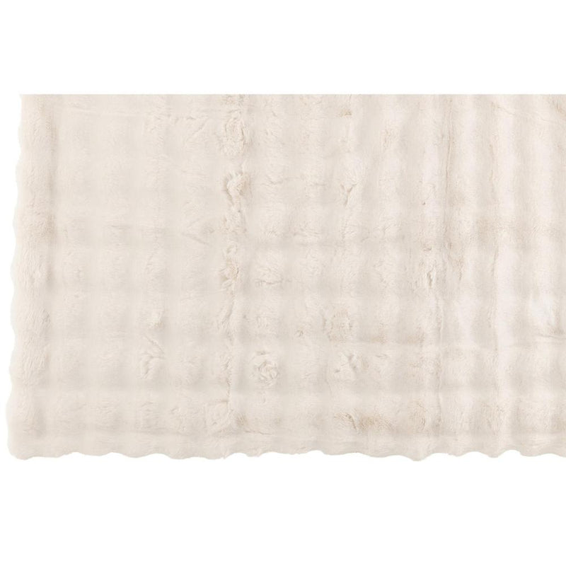 Plaid Wit Polyester 130x180 cm Polyester 46591-Plaids-J-Line
