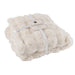 Plaid Wit Polyester 130x180 cm - Polyester-Plaids-J-Line