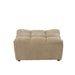 Poef Beige Populierenhout Ottoman 92 cm-Poefs-J-Line