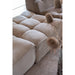 Poef Bruin Populierenhout Ottoman 92 cm-Poefs-J-Line