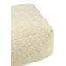 Poef Crème Wol Vierkant J-Line 60 cm 60x60x40 cm-Poefs-J-Line