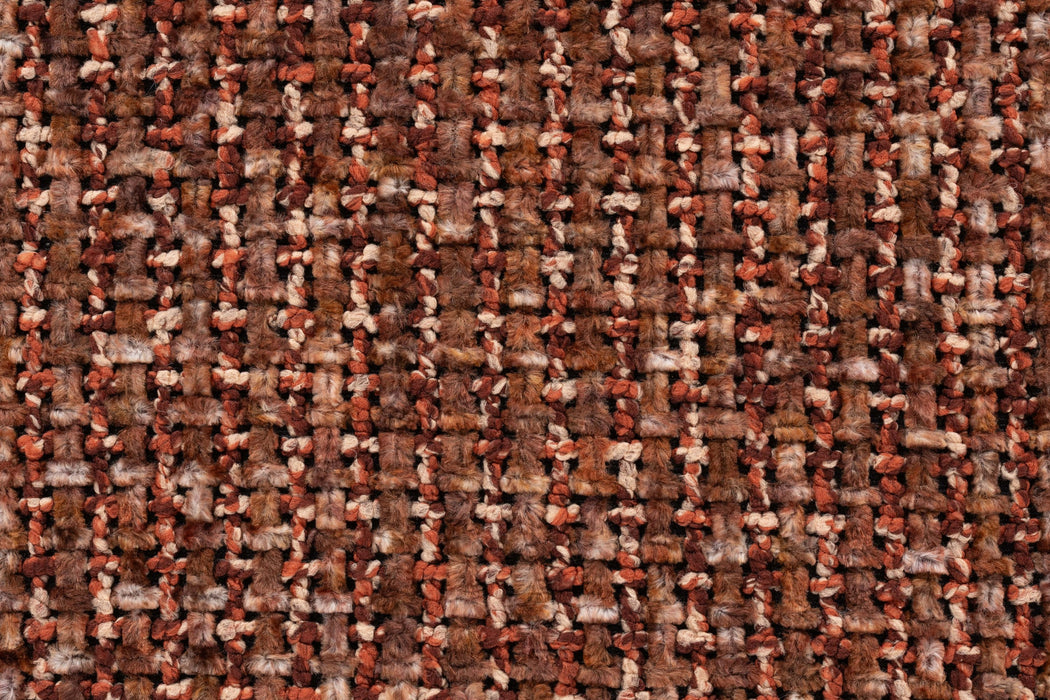 Poef Dance Polyester Terracotta – detail 3