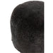 Poef Donkergrijs Textile Rond 57 cm 57x57x47 cm-Poefs-J-Line