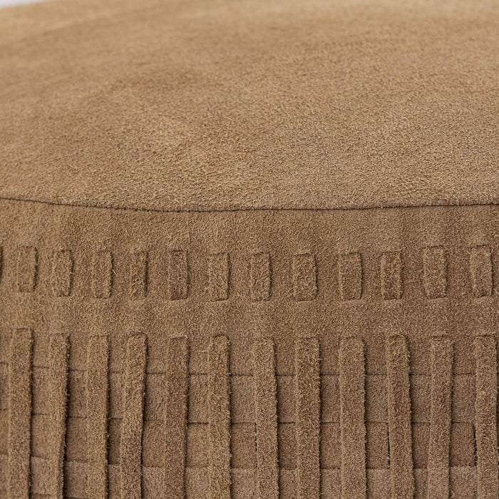 Poef Eleora Beige-Poefs-PTMD