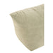 Poef Groen Leer en Katoen 45 cm 45x80x54 cm-Poefs-J-Line