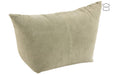 Poef Groen Leer en Katoen 45 cm 45x80x54 cm-Poefs-J-Line