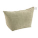 Poef Groen Leer en Katoen 45 cm 45x80x54 cm-Poefs-J-Line