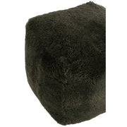 Poef Groen Textile Schapenvacht 56 cm 56x56x47 cm-Poefs-J-Line