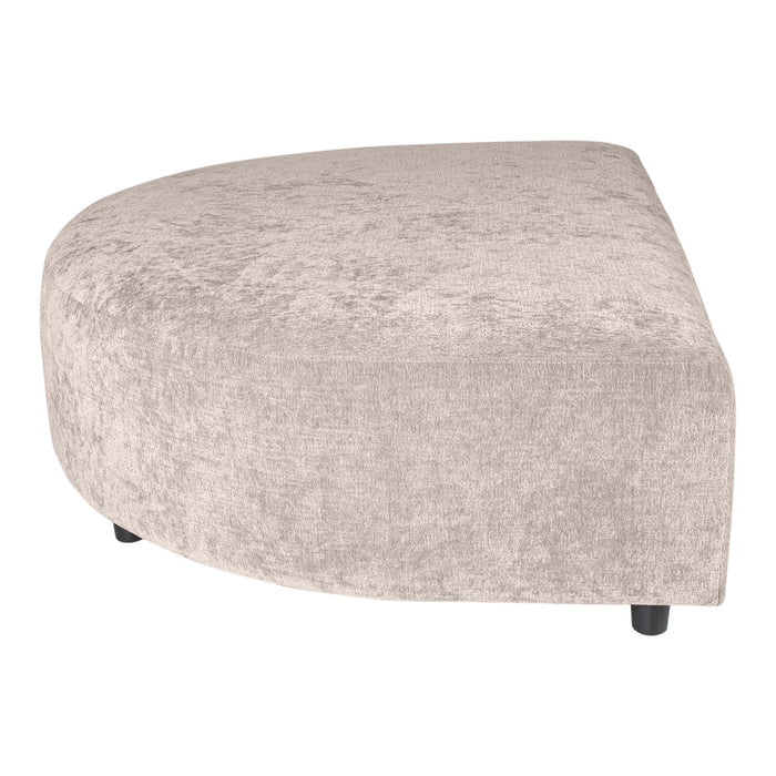 Poef Lujo Polyester Wit Longchair-Poefs-PTMD