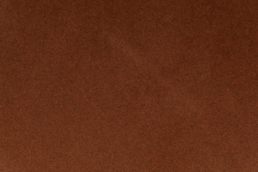 Poef Marina Polyester, Hout Rood Ø45x48 cm-Krukken-Creating Home