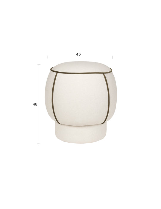 Stool Marina White Wit, sfeerbeeld 8