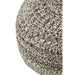 Poef Miami Zwart Polyester 50 cm J-Line-Poefs-J-Line
