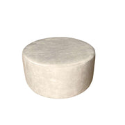 Poef MySofa Poef | Rond | 80 cm | Adore 102 | Crème 80x80x39 cm-Poefs-Starfurn