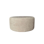 Poef MySofa Poef | Rond | 80 cm | Cremona 14 | Taupe 80x80x39 cm-Poefs-Starfurn