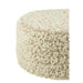 Poef Naturel Eucalyptus Bouclé Rond 60 cm 60x60x30 cm-Poefs-J-Line