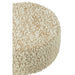 Poef Naturel Eucalyptus Bouclé Rond 60 cm 60x60x30 cm-Poefs-J-Line