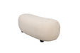 Poef Noxx Polyester, MDF Wit 120x46 cm-Poefs-Creating Home