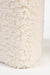 Poef Noxx Polyester, MDF Wit Ø42x46 cm-Poefs-Creating Home
