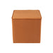 Poef Oker Velours Kubus J-Line 37 cm 37x37x37 cm-Poefs-J-Line