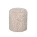 Poef Polyester Beige-Poefs-PTMD