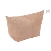 Poef Roze Leer Vierkant Melissa 81 cm 81x46x52 cm-Poefs-J-Line