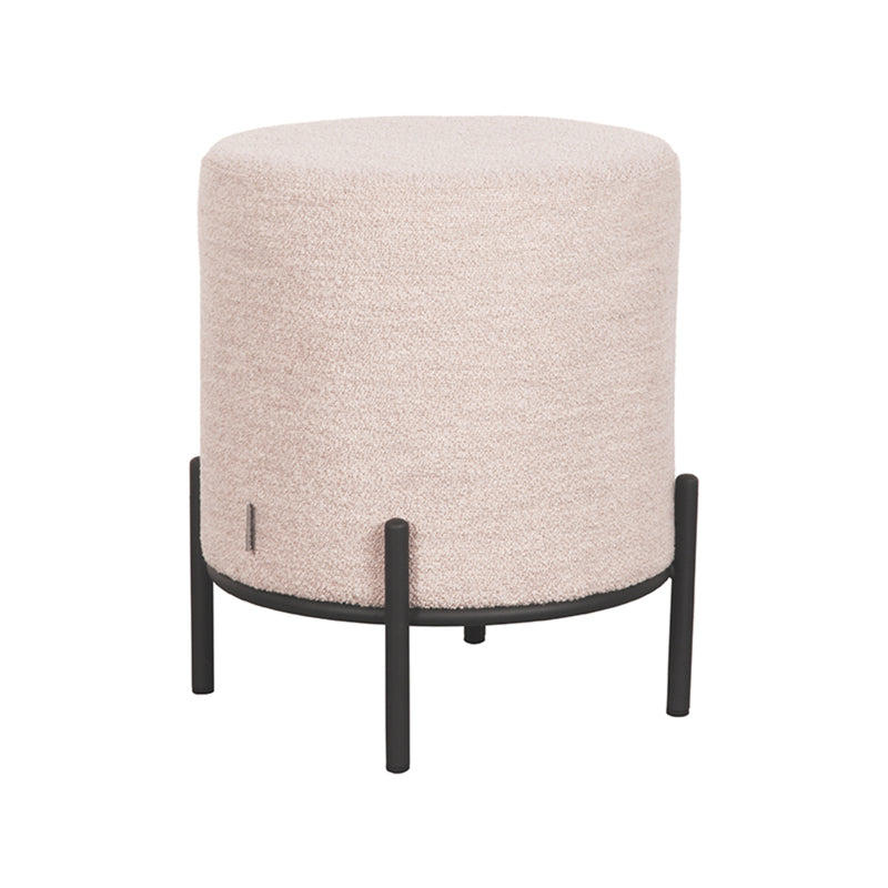 Poef Troy Naturel Boucle M 43x43x48 cm-Poefs-LABEL51