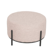 Poef Troy Naturel Boucle XL 58x58x34 cm-Poefs-LABEL51