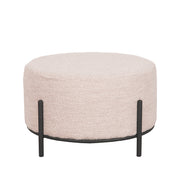 Poef Troy Naturel Boucle XL 58x58x34 cm-Poefs-LABEL51