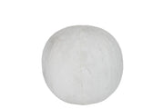 Poef Wit Acryl Opblaasbaar 50 cm 50x40x15 cm-Poefs-J-Line