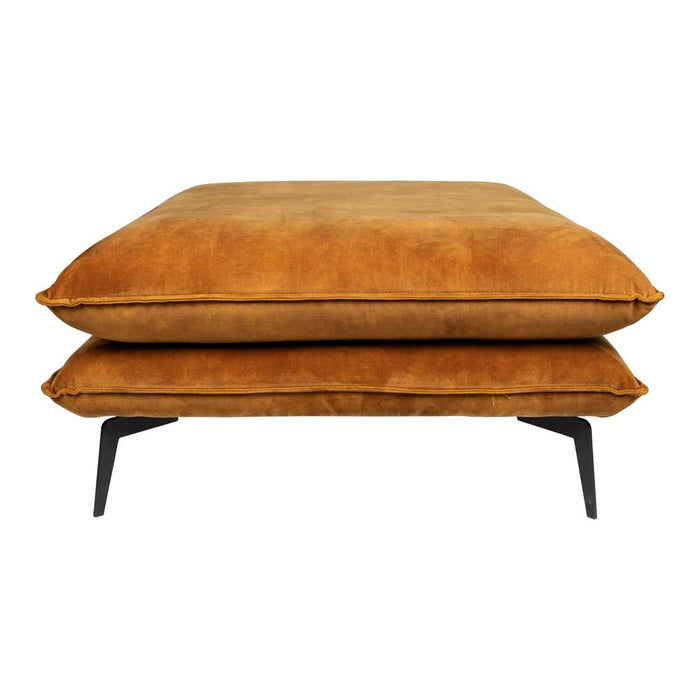 Poefen 3-zitsbank Flow Bank Hocker Adroa Goud KD-Poefen-PTMD