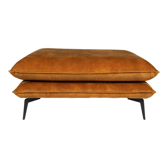 Poefen 3-zitsbank Flow Bank Hocker Adroa Goud KD-Poefen-PTMD