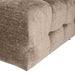 Poefen 3-zitsbank Jidde Bank Berge 1042 Beige Stof Hocker-Poefen-PTMD