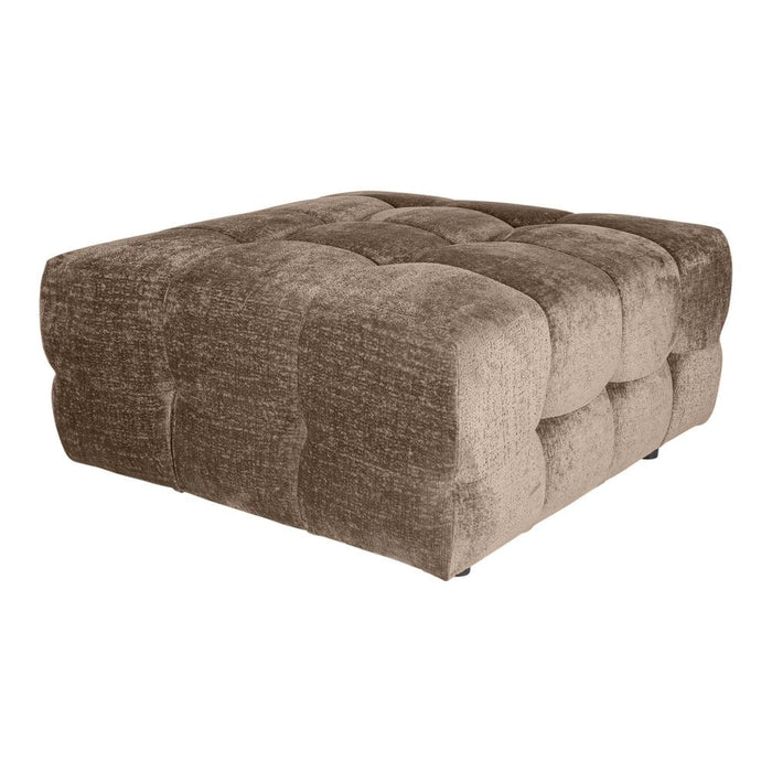 Poefen 3-zitsbank Jidde Bank Berge 1042 Beige Stof Hocker-Poefen-PTMD