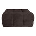 Poefen 3-zitsbank Jidde Bank Berge 1072 Dark Grijs Stof Hocker-Poefen-PTMD