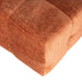 Poefen 3-zitsbank Jidde Bank Berge 3032 Roestbruin Stof Hocker-Poefen-PTMD