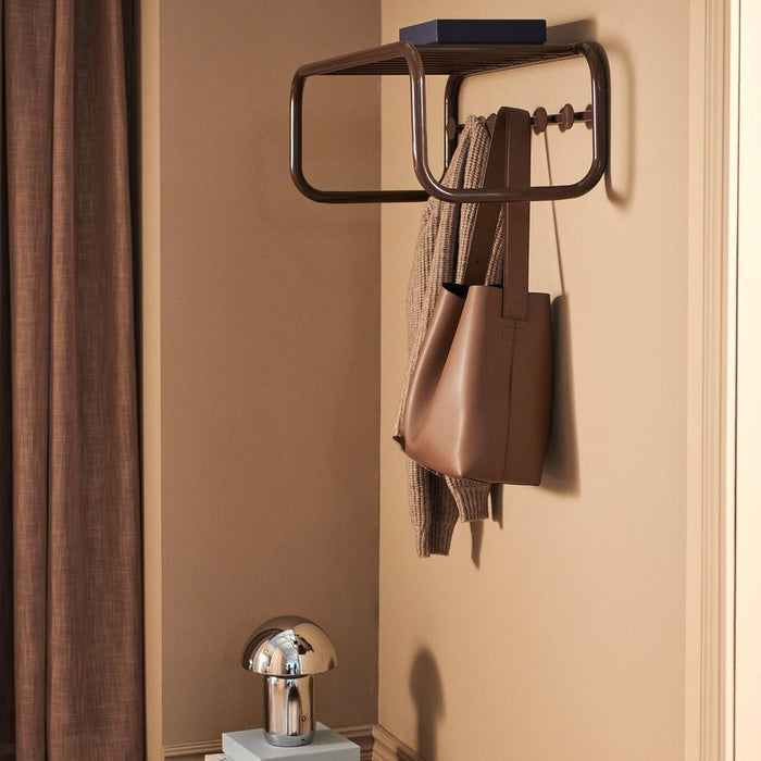 RETRO Kapstok - Chocolate Brown-Kapstokken-Spinder