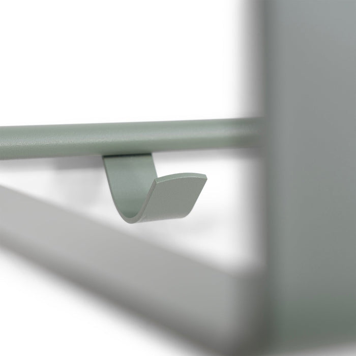 REX 2 XL (100 cm) Wandkapstok - Dusty Green Spinder Design-Kapstokken-Spinder