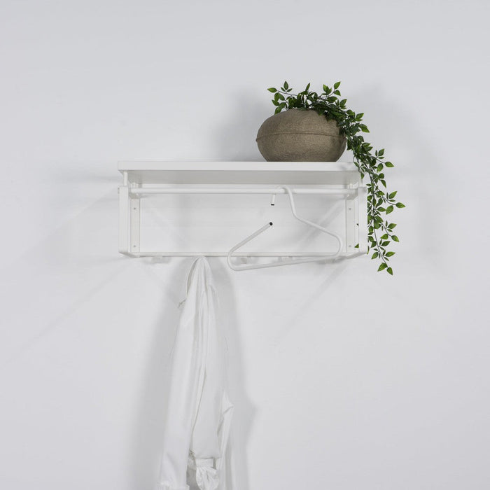 REX 3 Wandkapstok - Wit Spinder Design-Kapstokken-Spinder