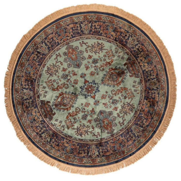 Raz Vloerkleed '160 Groen-Ronde Vloerkleden-Creating Home