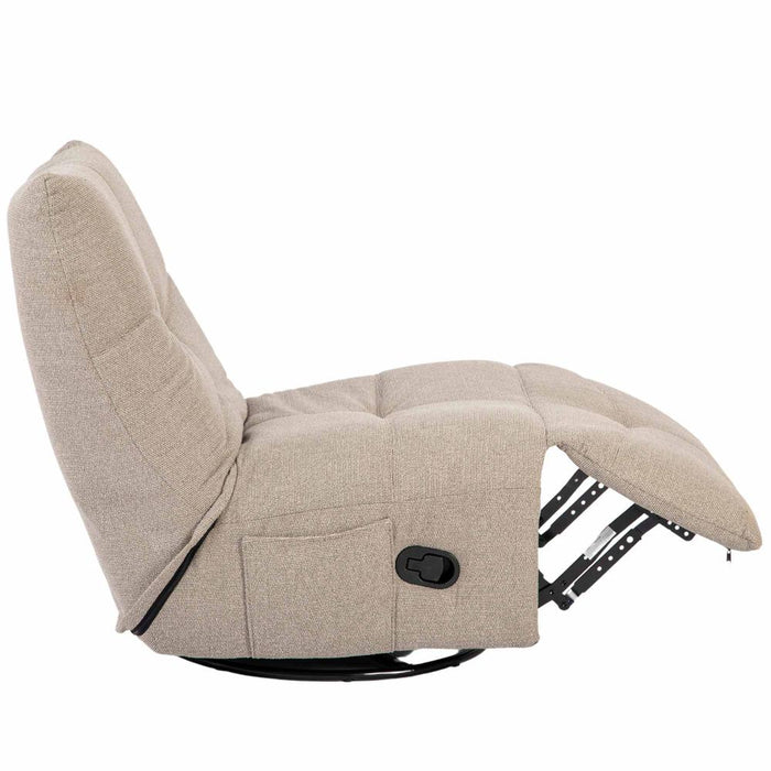 Relaxfauteuil Lazy - Taupe-Fauteuils-Starfurn
